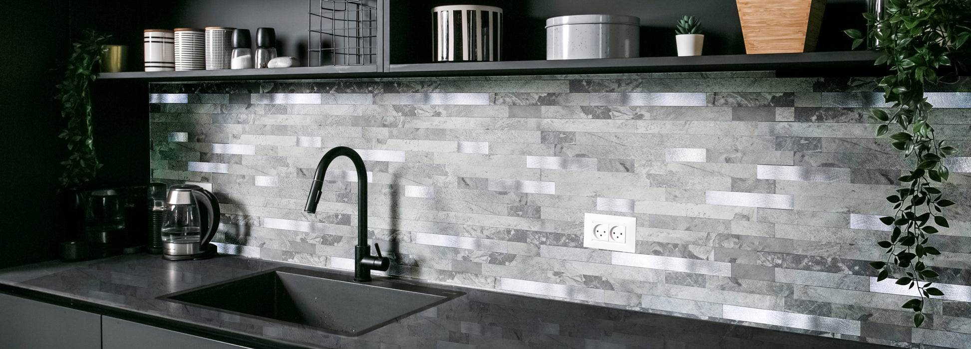 kitchen backsplash tile peel and stick