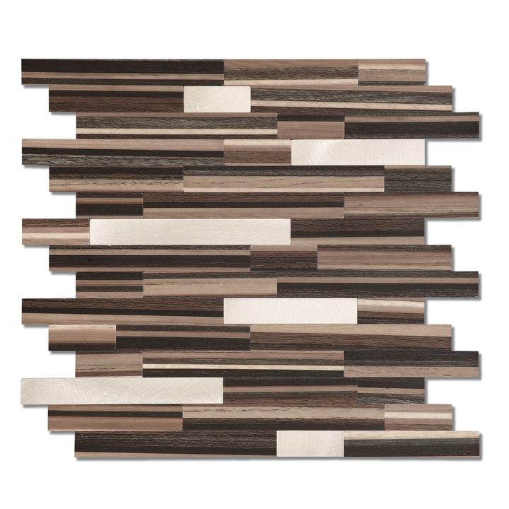 brown wood peel and stick tile