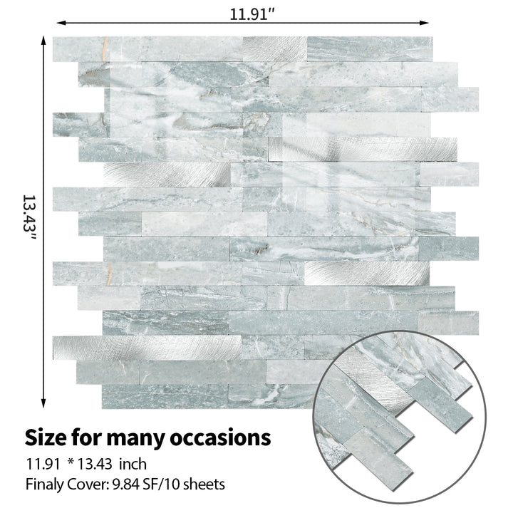 backsplash tile size