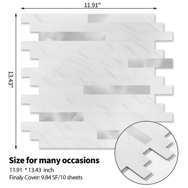 backsplash tile size