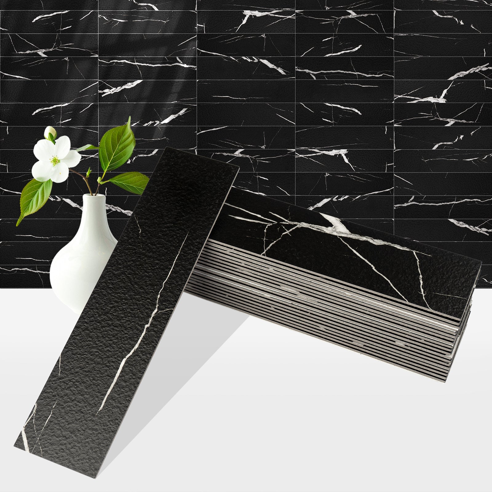 peel and stick brick tile