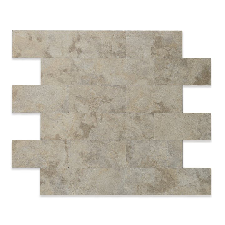 peel and stick beige ston tiles