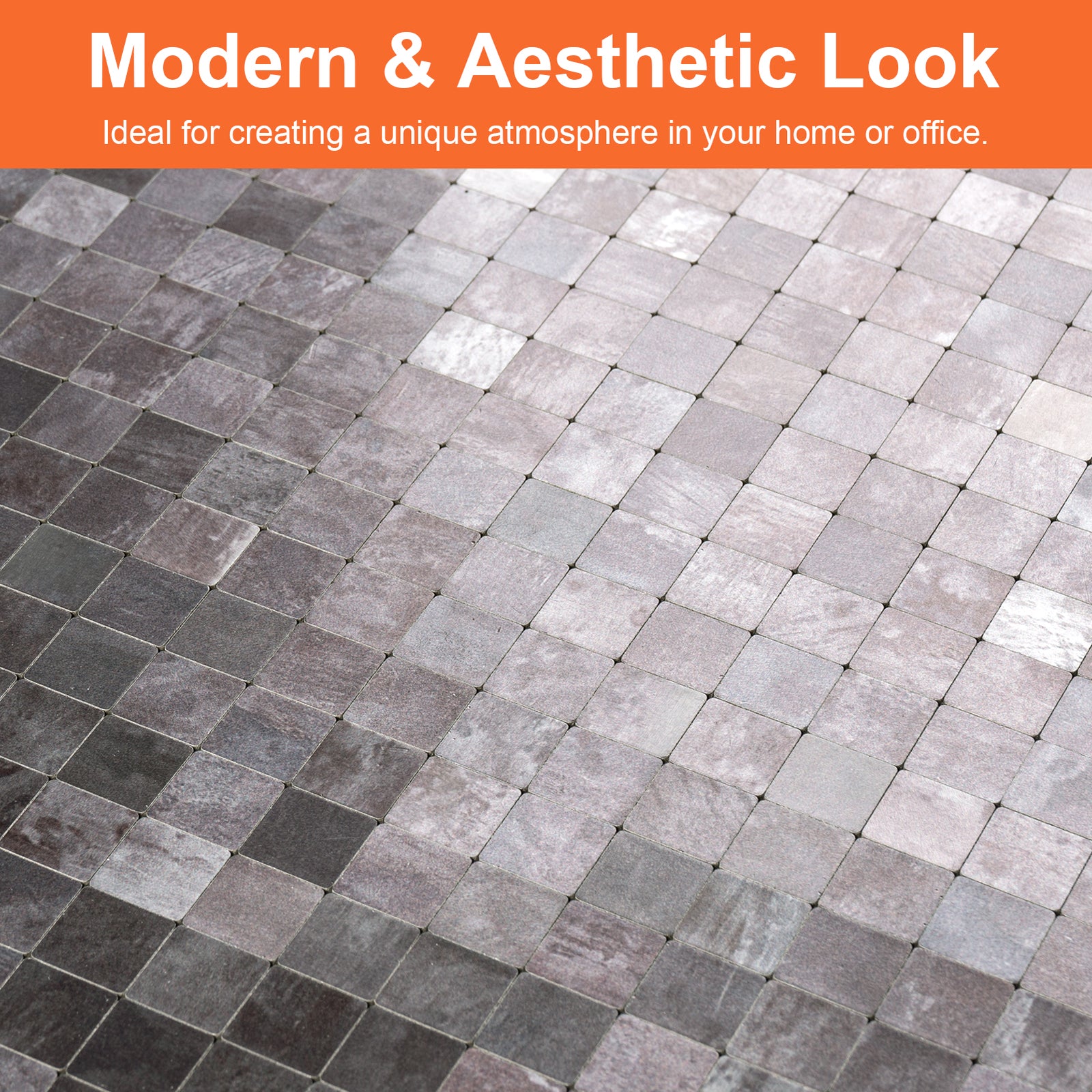 modern aesthetic look backsplash