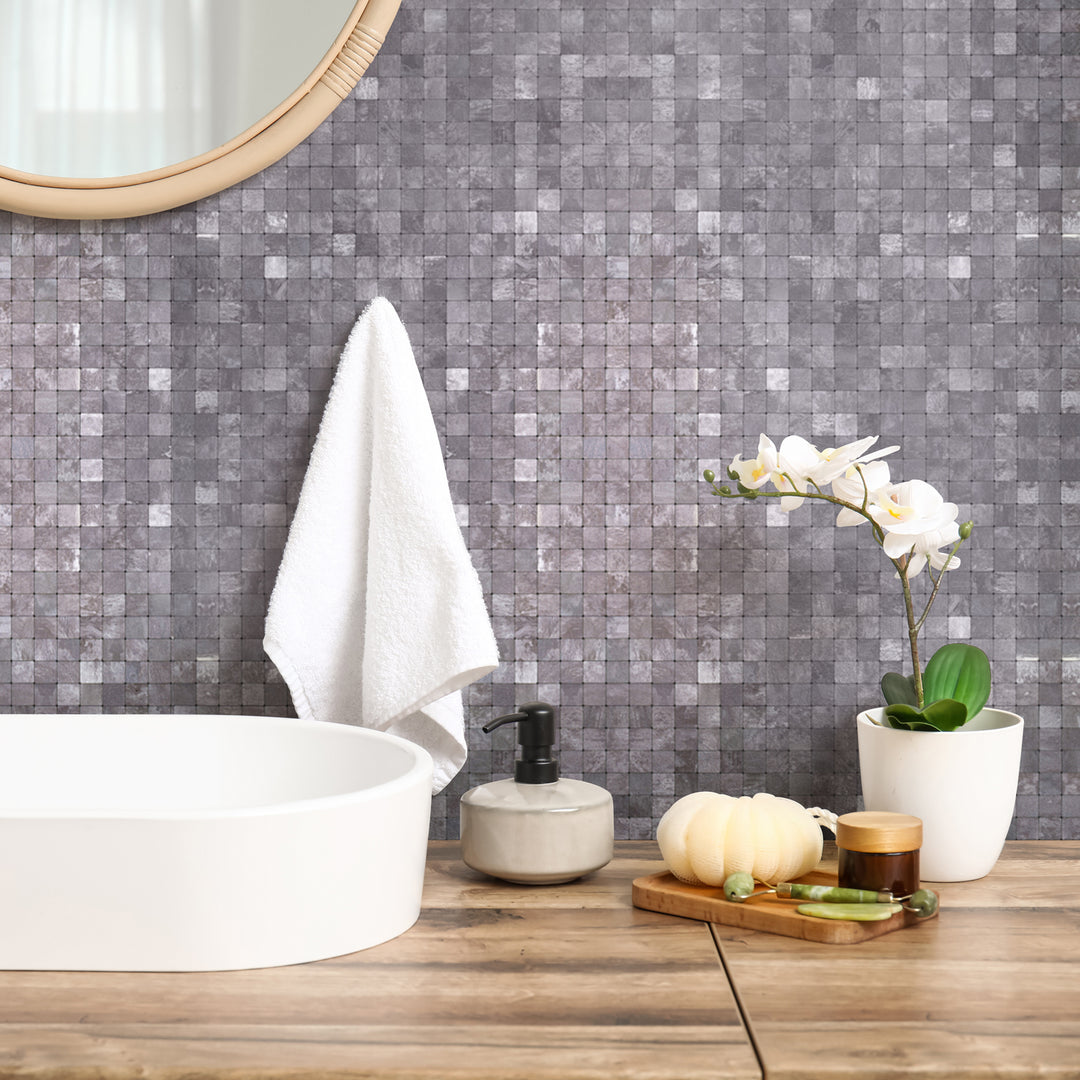 peel and stick tile for bathroom