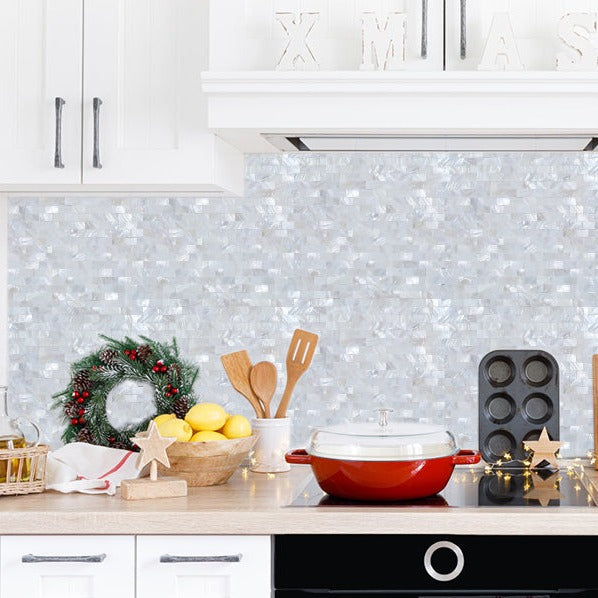 peel and stick mosaic tile for kitchen