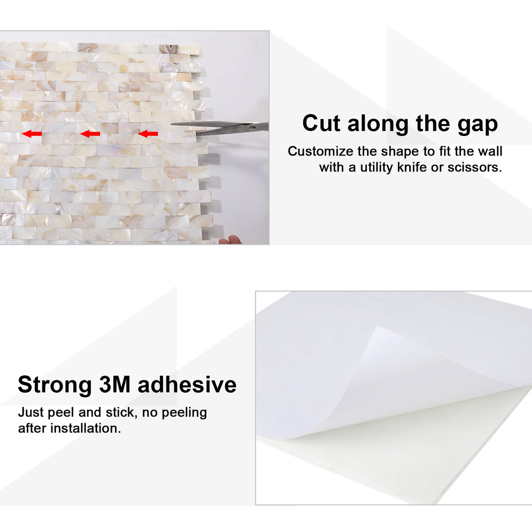 shell mosaic tile quality