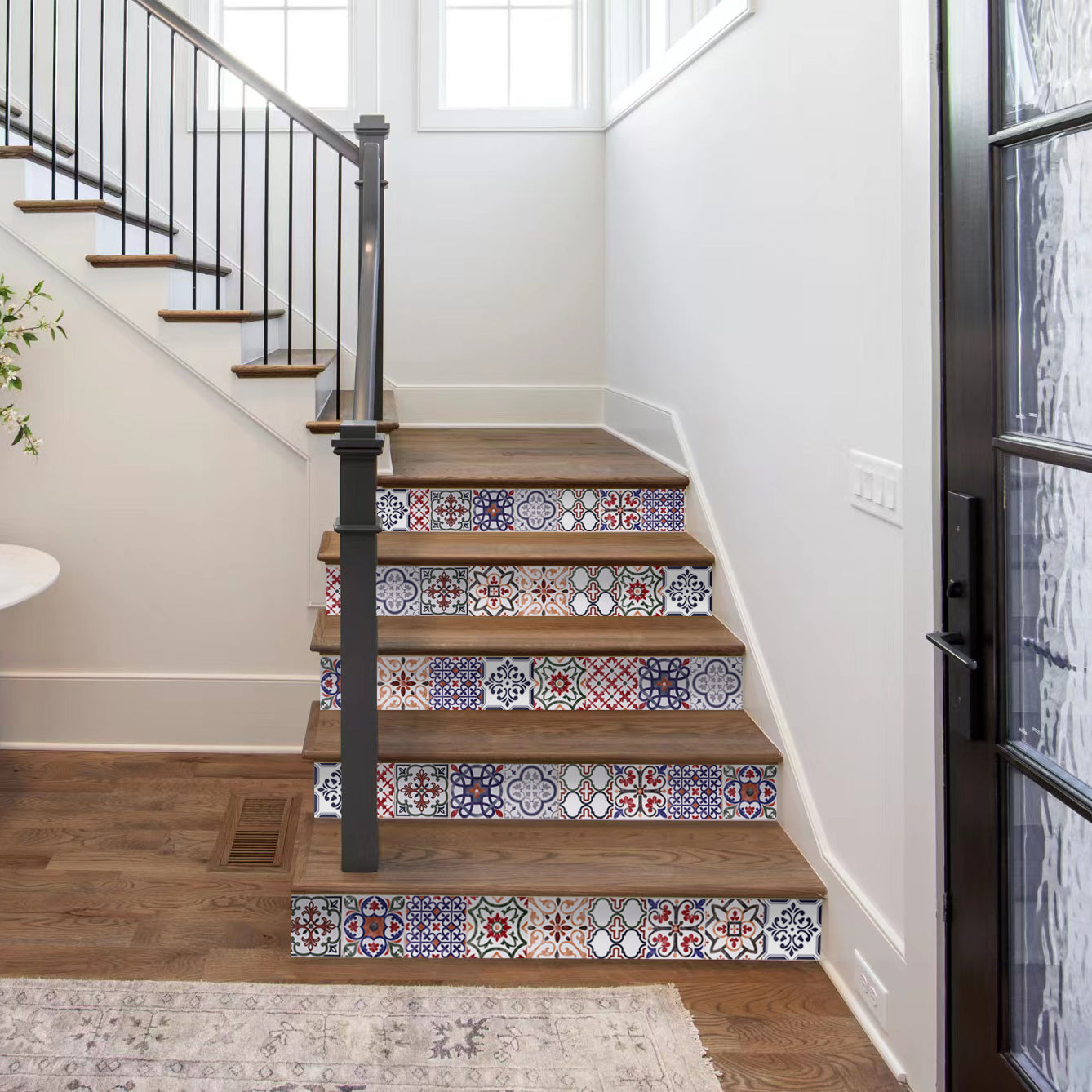 peel and stick tile for stairs