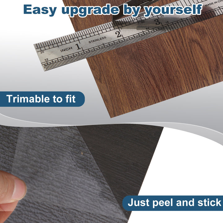 Easy-fit vinyl flooring tiles