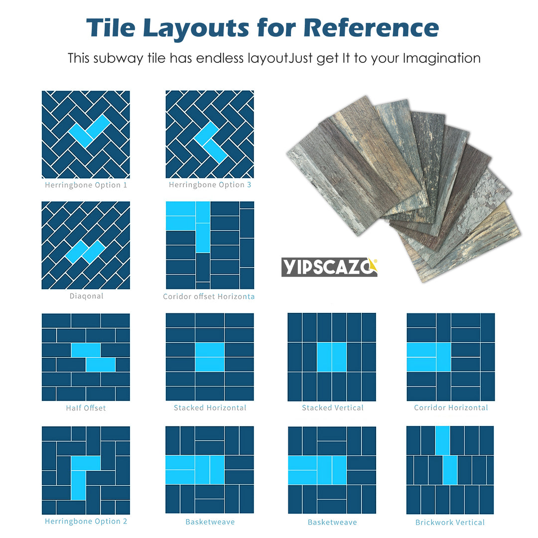 tile layouts for reference