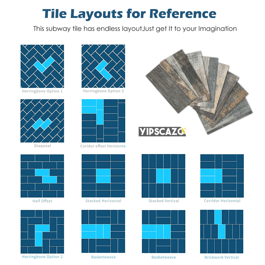 tile layouts for reference