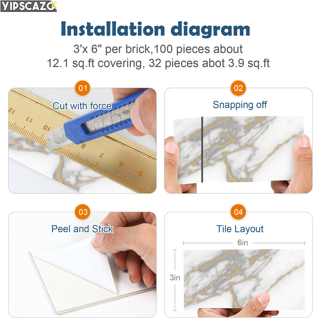 brick tile installation diagram