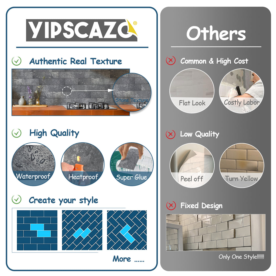 yipscazo peel and stick tiles