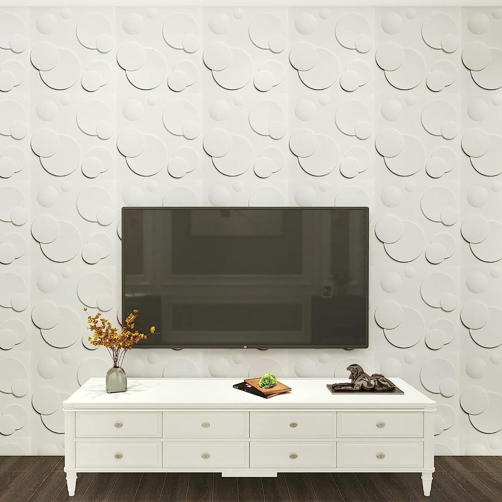 3D wall panels for living room