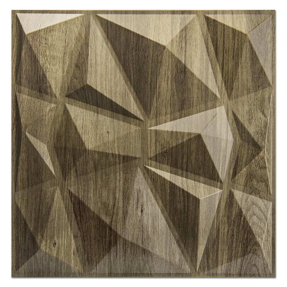 Wood Diamond 3D Wall Panels