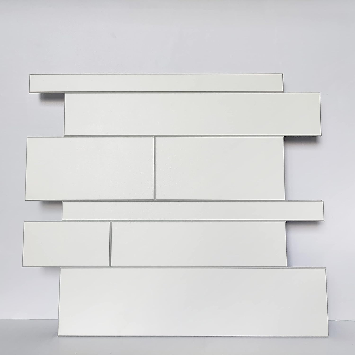 Fake Tiles Peel and Stick Faux Ceramic Tile Stick On Wall Tiles for Kitchen ...