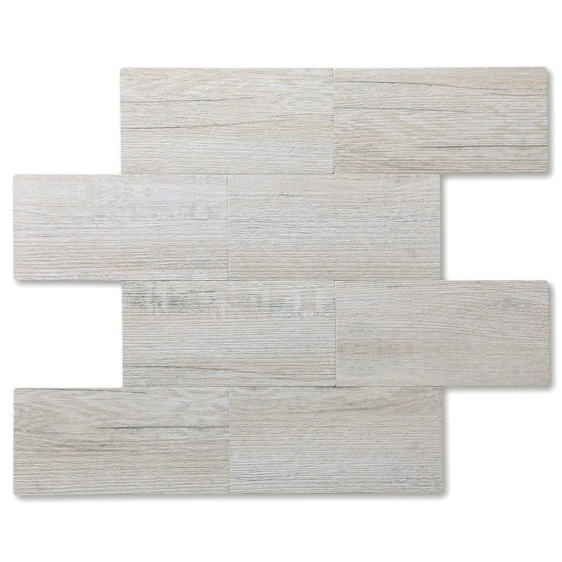 Wood grey backsplash wall tiles