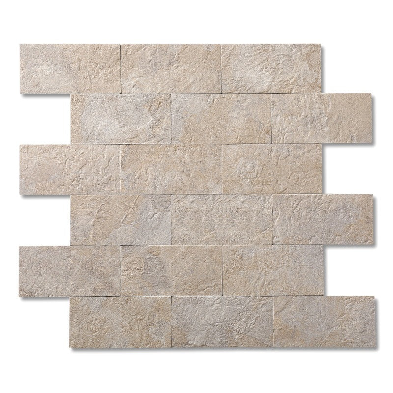 Marble beige peel and stick tile