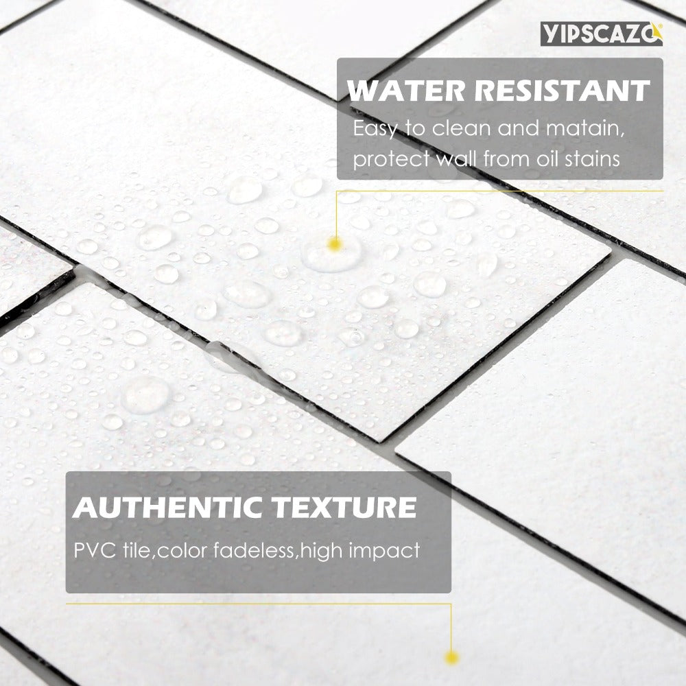 Water-resistant & Real Stone Texture