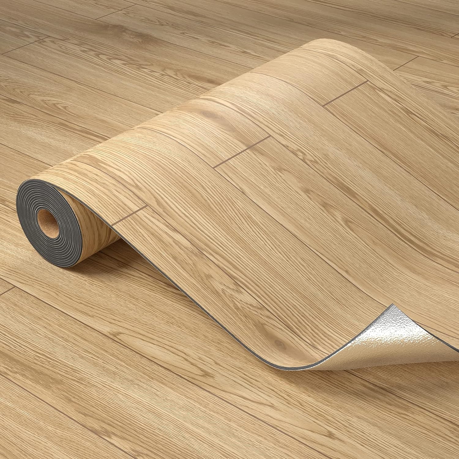Nature Wood Peel and Stick Floor Tiles