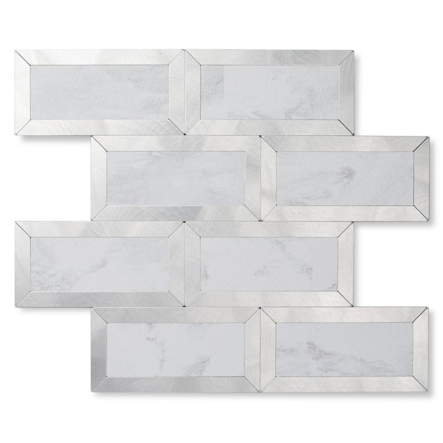 Marble White Backsplash Tile